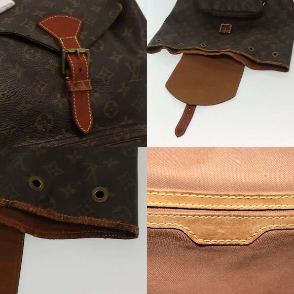 LOUIS VUITTON Monogram Montsouris GM Backpack M51135 - Picture 12 of 13